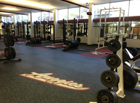 Wrestling Center Weight Room